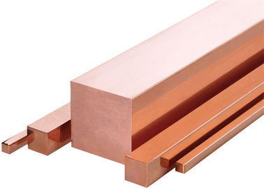 T2 Round Rod 16mm Copper Square Bar, Dipoles C12000 Bending Copper Flat Bar
