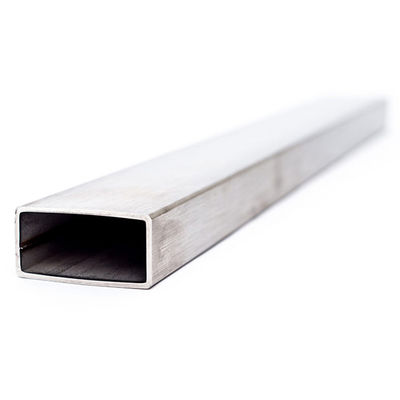 Tebal 0.5mm SS304 Square Steel Pipe Satin Hairline Surface