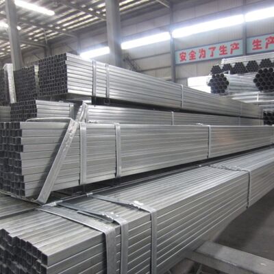 Kualitas  China Supplier New Hot Dipped Non Secondary Galvanized Square Steel Tube pabrik