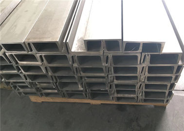 Peledakan Profil Stainless Steel Permukaan Saluran Beton Panjang HU Bar Custom
