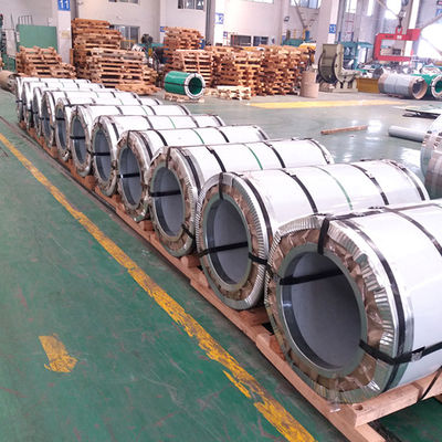 Gulungan Baja Tahan Karat Canai Dingin 304, Grade 304L 316L 904L 316Ti, Finishing Permukaan 2B, Pemrosesan Potong, Tekuk, Las