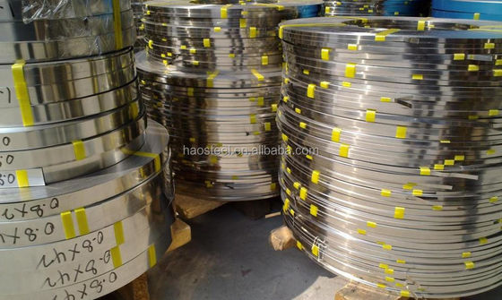304 Strip stainless steel yang digulung dingin dengan ketebalan 1 mm