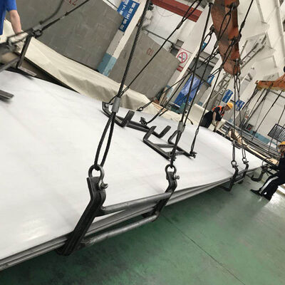 Lembar baja tahan korosi tahan lama 10-820mm dan lembaran SS untuk aplikasi industri