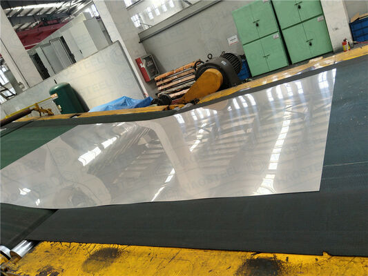 Plat bergelombang dingin A304 2B/2D/BA/NO dari stainless steel.1