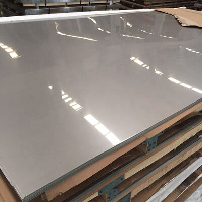 EXW Stainless Steel Plate BA Surface BV Certified Bright Annealed Metal Sheet for Food Processing and Chemical Industry
