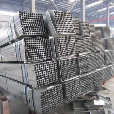 Hot Dipped Welded Rectangular Non Secondary 12 Gauge Tube Steel Galvanized