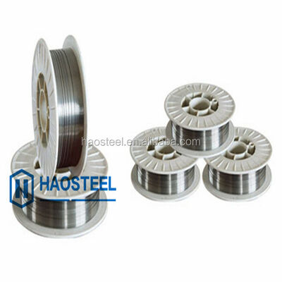 Kawat Las Baja Paduan Nikel Haosteel Ernicrmo-3 625 Bersertifikat ISO 1000m/rol Permukaan Matt Cerah Harga Per kg Kawat Super