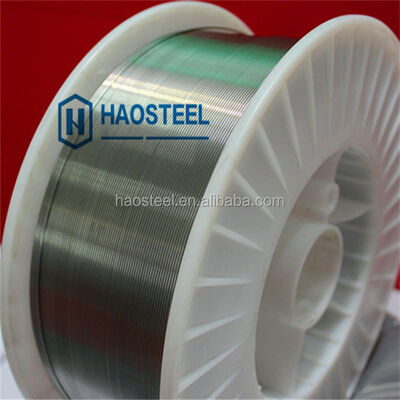 Kawat Las Baja Paduan Nikel Haosteel Ernicrmo-3 625 Bersertifikat ISO 1000m/rol Permukaan Matt Cerah Harga Per kg Kawat Super