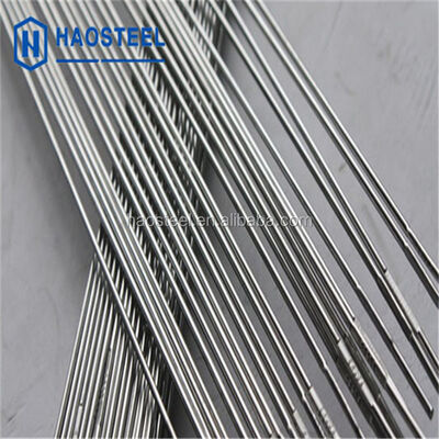 Kawat Las Baja Paduan Nikel Haosteel Ernicrmo-3 625 Bersertifikat ISO 1000m/rol Permukaan Matt Cerah Harga Per kg Kawat Super