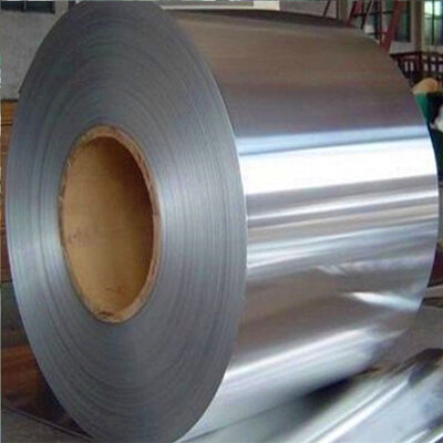 Konstruksi Hot digulung pita stainless steel Coil Id 10mm Atau 2500mm logam tahan korosi cocok untuk proyek tugas berat