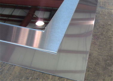 201 202 304L 304 Lembar Plat Stainless Steel, Permukaan Cermin Canai Dingin Panas