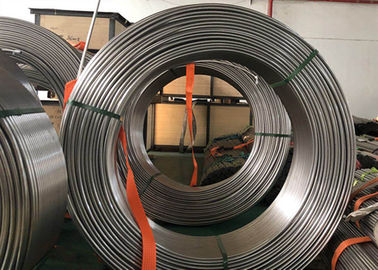 Bright ASTM 316 316L Stainless Steel Pipe Coil Dilas Seamless Untuk Industri Kimia