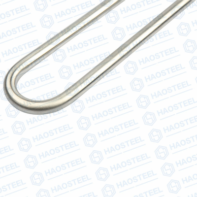 Logam Tubular U Berbentuk Pipa Stainless Steel Pemanas 200V Tahan Panas